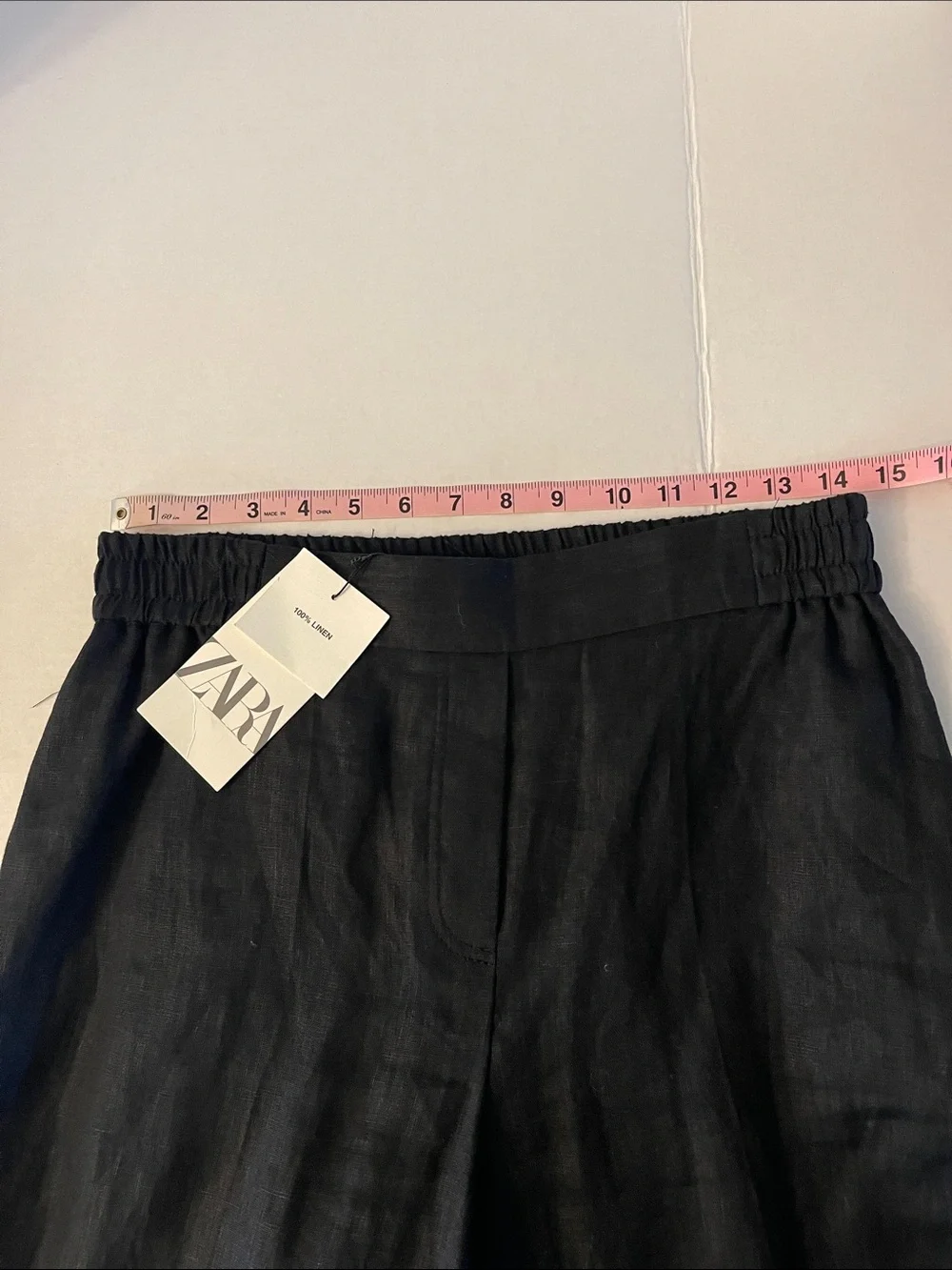 Zara 100% Linen Pants